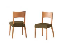 Martina Home Funda de Silla, Marfil, Pack 6 Asiento