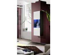 ASM Vitrina de Cristal – para Colgar – Negro