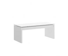LIQUIDATODO ® - Mesa de centro elevable moderna y barata en blanco brillo