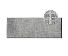 Déco Tapis Alfombra Rectangular (45 x 120 cm) Tisse Verso, PVC, Gris, 40 x 60 cm