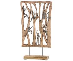Gilde Escultura Decorativa, Madera Aluminio, Multicolor, Höhe 54 cm