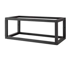 Wesco Rack System A74509030-62 - Sistema de estantería Inteligente (90 x 30 cm, Aluminio), Color Negro