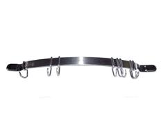 DE BUYER 4720.00N - Barra de Pared con 8 colgadores para Utensilios de Cocina