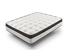 HOGAR24 Colchón Viscoelástico Reversible de Alta Gama BIOLUXE 3D-150x190cm