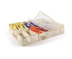 Più easybag Zapatero Saco Funda TNT, Tela, Crudo, 75.0 x 60.0 x 15.0 cm