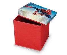 Domopak Living - Puf con Tapa de Spiderman