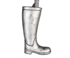 Casablanca modernes Design Paragüero, Cerámica Plástico, Plata, Höhe 45 cm