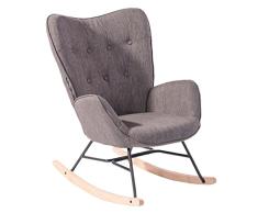 MEUBLE COSY Sillón Mecedora Moderna Sillas Relax De Salón Dormitorio Comedor