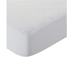 Pikolin Home Protector de Colchón Acolchado Antialérgico 100% Algodón, Cubrecolchón, Transpirable, Confortable, Todas Las Medidas