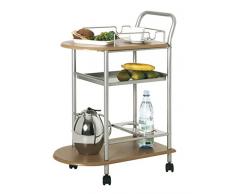 Haku Möbel Soporte de botellas - soporte de botellas para 45 botellas, altura 76 cm