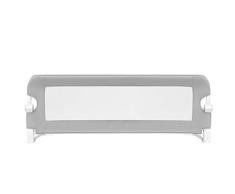 COSTWAY Rejilla de protección de Cama Plegable, Rejilla de Cuna, Rejilla para Cuna, protección contra caídas para la Cuna, Cama Doble, Cama Doble y Cama King (120 x 42 cm), Color Gris