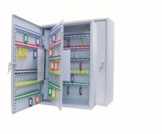 Wedo 10265037X Armario para 150 llaves, Gris luminoso, 38 x 14 x 55 cm