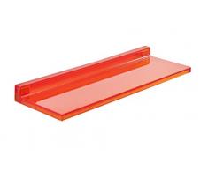 Kartell Shelfish Estante, Naranja Oscuro, 15x4x45 cm