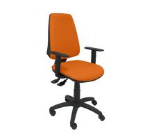 Piqueras y Crespo Elche Silla de Oficina, Tela, Naranja, 109x46x46 cm
