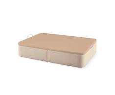 Naturconfort Canapé Low Cost Gran Capacidad, Acero, Beige, 200x200