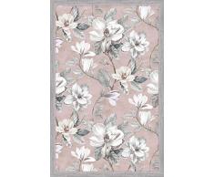 Vilber Magnolia DU 04 100X155 Alfombra, Vinilo, Rosa, 100 x 155 x 0.22 cm