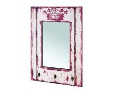 Haku Möbel Perchero de Pared, Metal, Beige