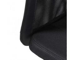 Amstyle Lucas - Silla de Escritorio Infantil (Tela, 42 x 90 x 42 cm), Color Negro