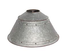 Clayre & Eef 6LAK0449 - Pantalla para lámpara (45 x 26 cm)