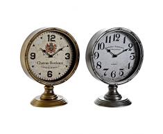 DKD Home Decor Reloj de Mesa, Estándar