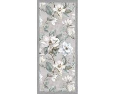 Vilber Magnolia DU 01 78X180 Alfombra, Vinilo, Gris, 78 x 180 x 0.22 cm