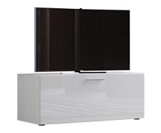 VCM Winalo 95 Mueble para televisor, Madera, Blanco, 40 x 95 x 36 cm