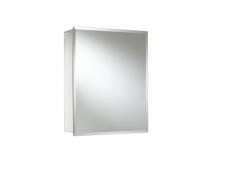 Croydon - Armario de Aseo (Aluminio, 1 Puerta, 40,5 x 51 cm)