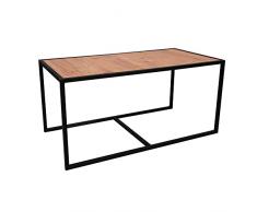 Mesa de centro-set con patas de metal WellHome.