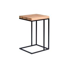 HomeTrends4You - Mesa Auxiliar para portátil (Madera DM, 43 x 38 x 64 cm), Color marrón
