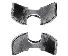 cyclingcolors 2x media luna tuerca de muebles conector arandelas 38mm per tornillos 7mm 8mm cama