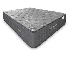 Matnature | Platinum | Colchón Gran Confort Pro Múltiple Descanso | Muelles Ensacados y Viscoelástica | Altura 30 cm | Transpirable, Antideslizante y Antiácaros (135 x 180 cm)
