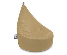 HAPPERS Puff Butaca Polipiel Indoor Beige XL