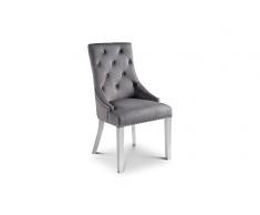 Julian Bowen Silla de Comedor, Color Gris, Talla única