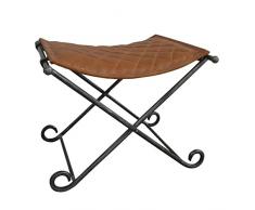 DKD Home Decor Butaca pie de Cama, Estándar