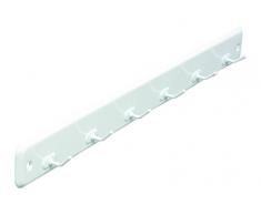 Brinox Colgador para Cocina, Lacado Blanco, 35x4x2.5 cm