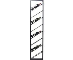 Kare - Estantería Pared vinos Bistro Uno, 160 cm