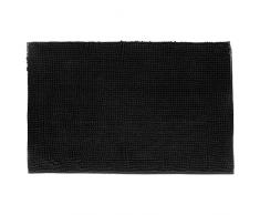 Alfombra de baño Colorama 50x80 cm negra