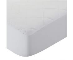 Pikolin Home Protector de Colchón Acolchado Antialérgico 100% Algodón, Cubrecolchón, Transpirable, Confortable, Todas Las Medidas