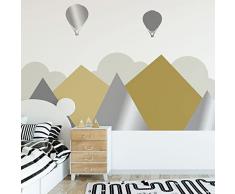 Ambiance Adhesivo para Pared, 100 x 135 cm