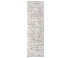 NORTHRUGS Alfombra para Interiores y Exteriores, 80 x 350 cm, Reversible, Resistente a la Intemperie, diseño Oriental, para balcón, terraza, jardín, Invernadero, salón, Impermeable, en línea
