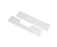 trendteam smart living Páginas de la Cama para remodelar a la Cuna, Madera MDF, Blanco, 140 x 27 x 2 cm