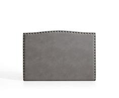 ECCOX - Cabecero de Cama Ambar en Tela Antimanchas Acualine - Cabezal Tapizado en Tela con Acolchado de Espuma y Refuerzo Trasero - Color Gris - Cama 160-160x110x6,5 cm