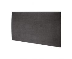 MOLLIS Panel de Tapicería, Panel de Pared Rectangular y Decorativo, como Cabecero de Cama o Protección contra Impactos, Reduce el Sonido y Mejora la Acústica, en Espuma, 60 x 30 cm, Marrón Grafito