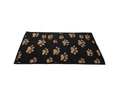 Werkapro - Manta de Lujo para Perro y Gato de Lana Natural ultrasuave, Cama calefactora Suave, antipelos, 100 cm x 140 cm – 11435
