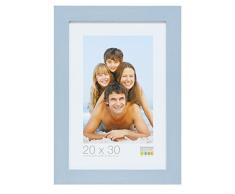Deknudt Frames S49BV6 - Marco de Fotos (Madera, 20 x 30 cm), Color Azul Claro