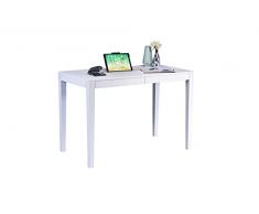 M2 Kollektion Gunar Escritorio, Madera de ingeniería, MDF Blanco, 110x75x60