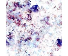 Homemania HMNT148-80X120CM Alfombra Impresa White Hearts Antideslizante, Multicolor, 80 x 120 cm