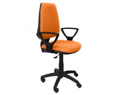 Piqueras y Crespo Elche Silla de Oficina, Tela, Naranja, 109x46x46 cm