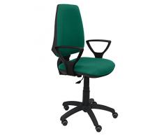 Piqueras y Crespo Elche Silla de Oficina, Tela, Verde, 109x46x46 cm