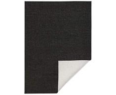 bougari Miami Reversible y Exterior para en Alfombra Negro 160 x 230